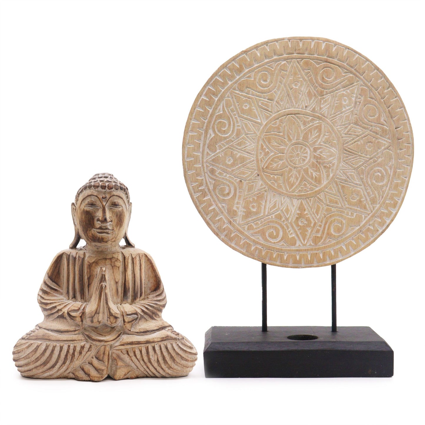 Ensemble Feng Shui — Mandala classique · Naturel