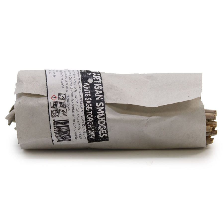 Fagot d’herbes — Torche de sauge blanche · 10cm
