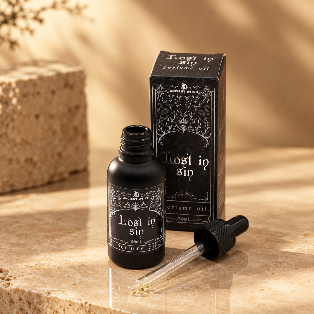 Huile de parfum de sorcière Perdu dans le péché — vue 2