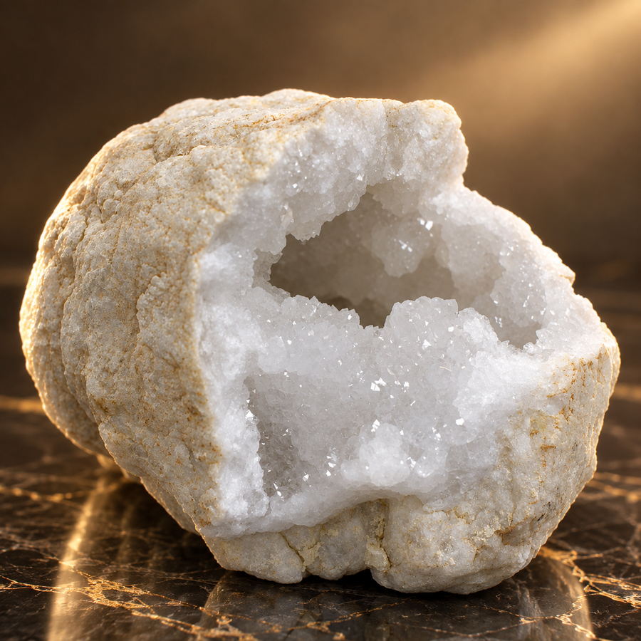 Géode de calcite 18 cm