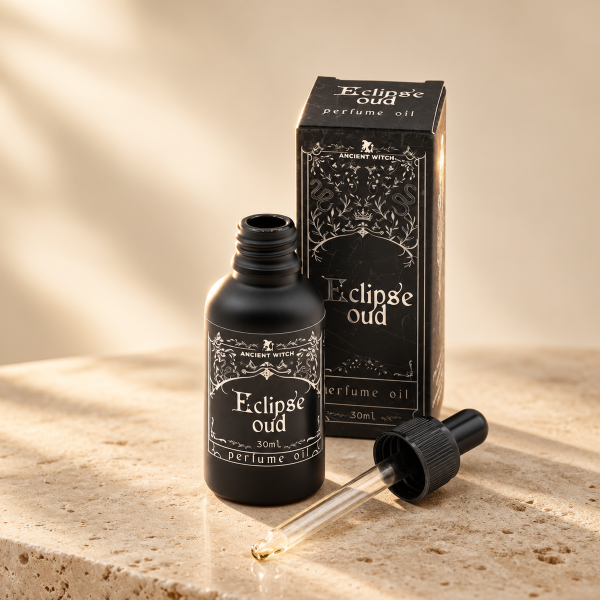 Huile de parfum de sorcière Éclipse Oud — vue 4