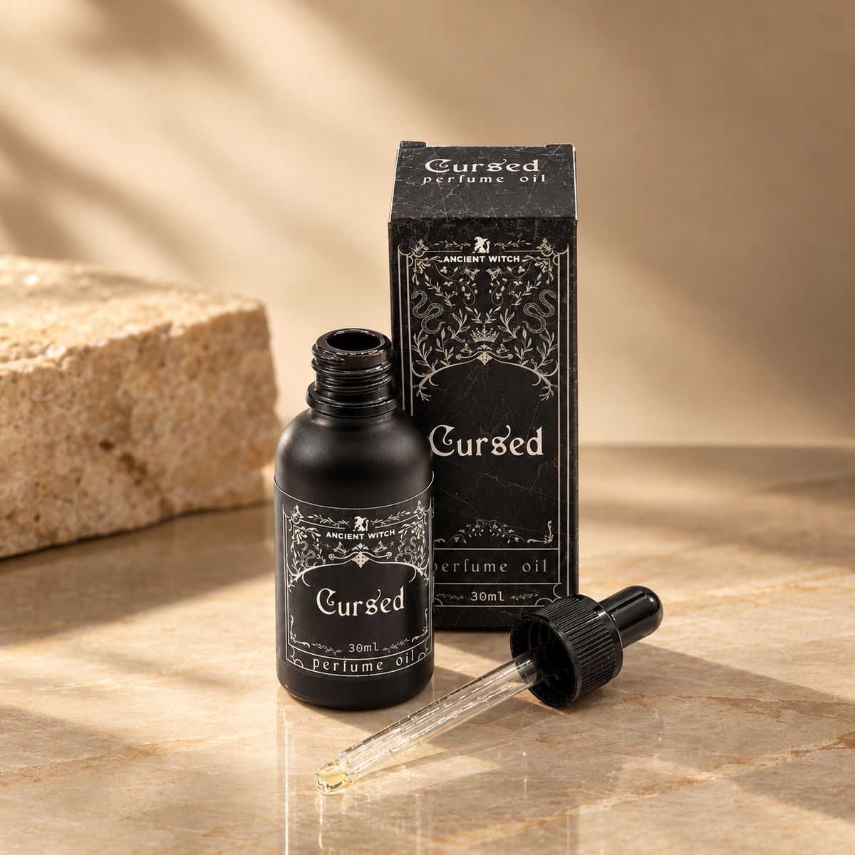 Huile de parfum de sorcière Maudit