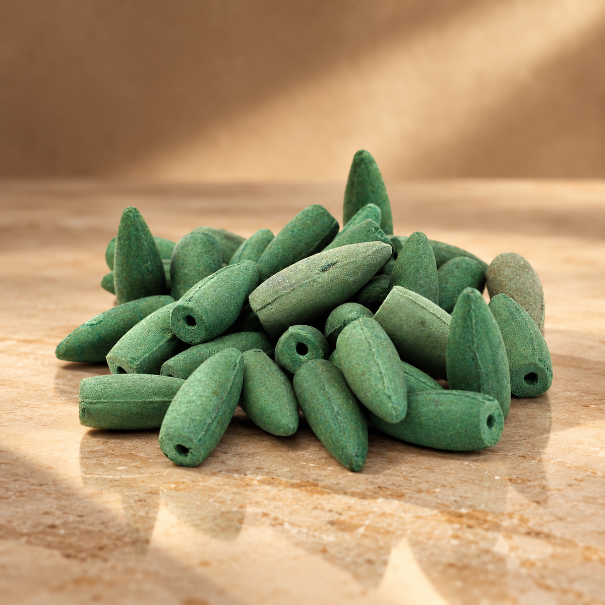 Coffret de cônes à reflux Oliban et myrrhe 500 g
