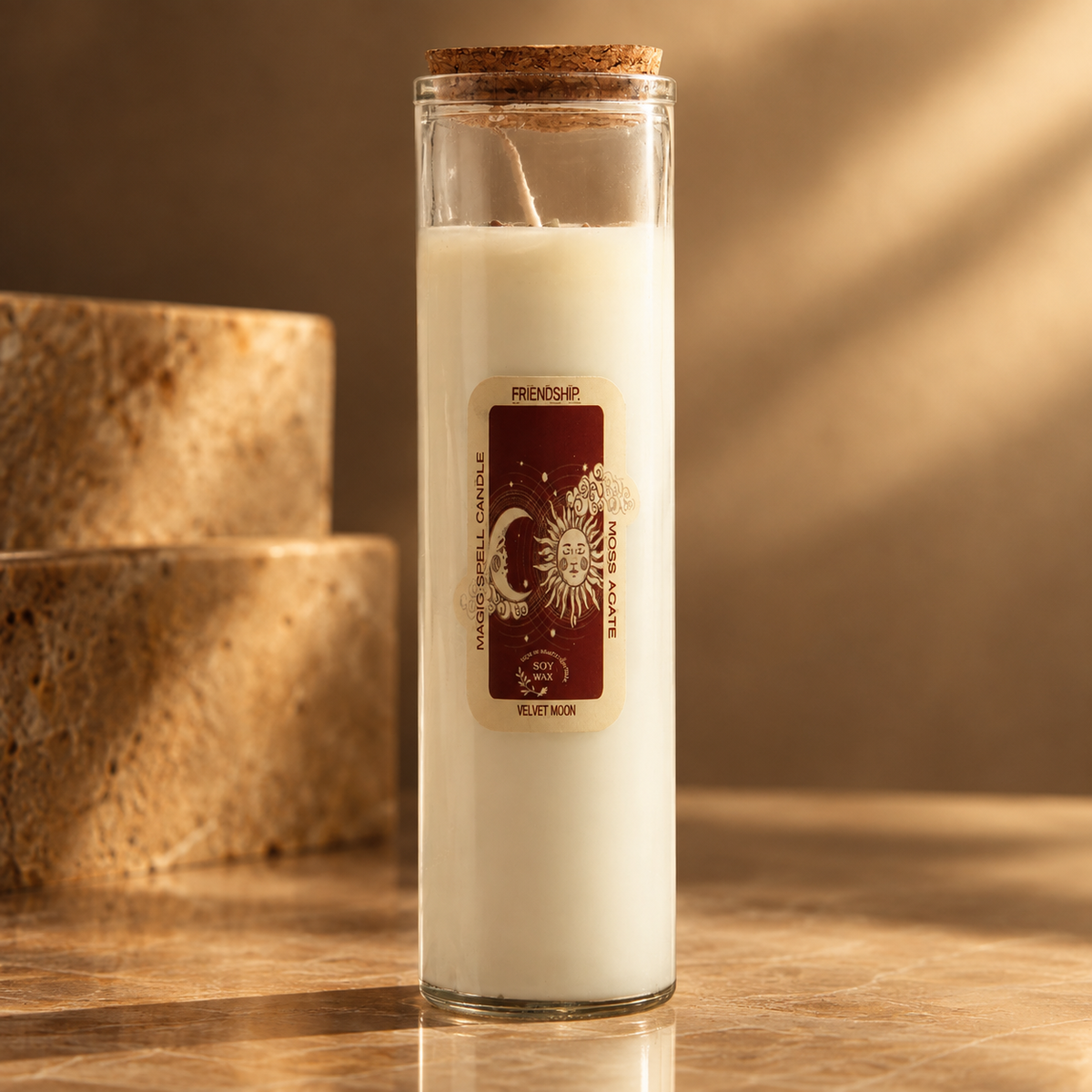 Bougie sortilège Amitié — vue 3