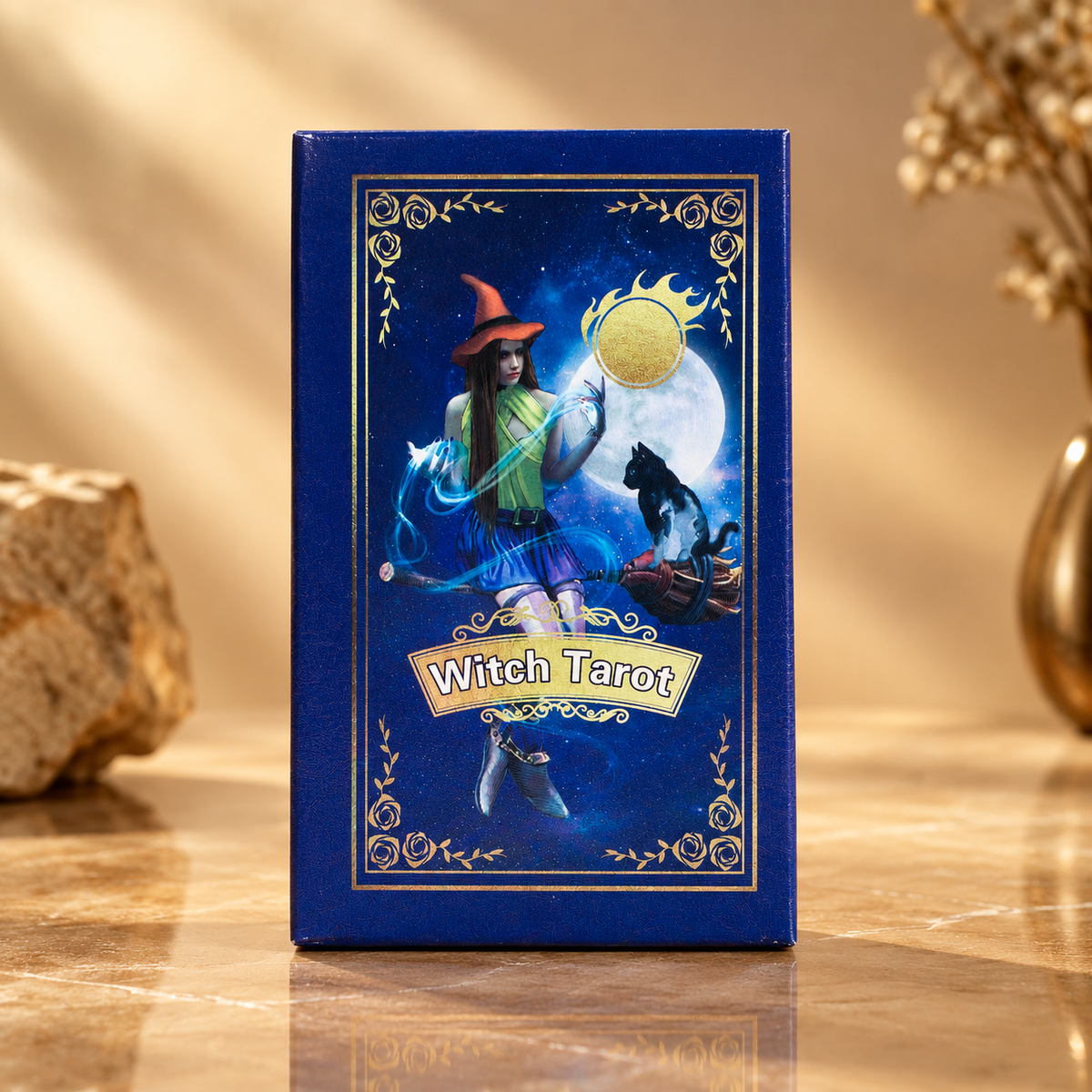 Jeu de tarot de la sorcière, à feuille pourpre — vue 3