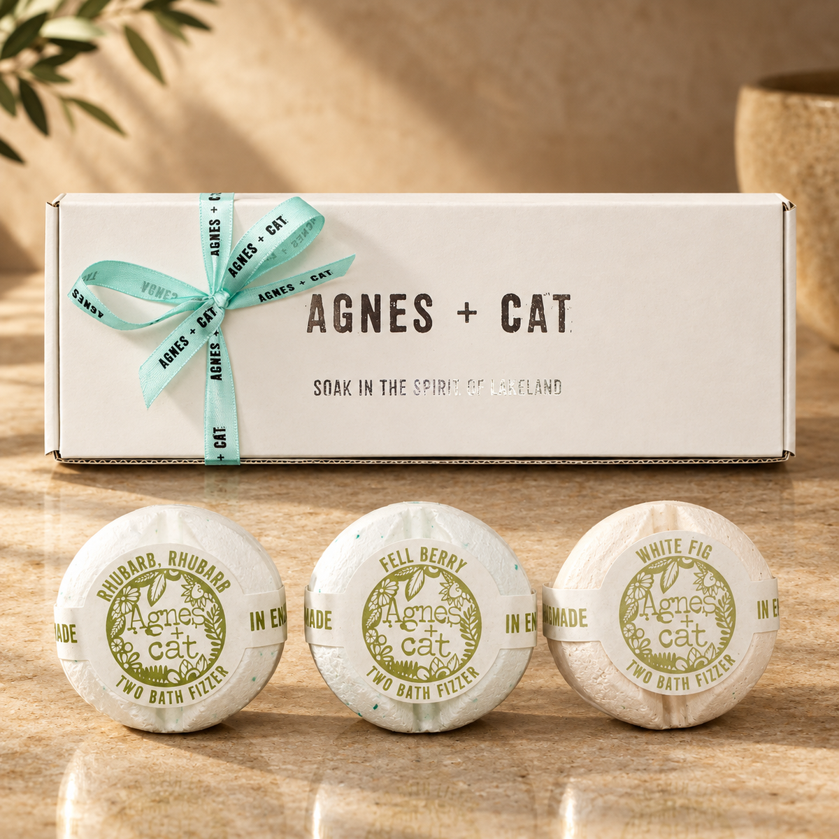 Coffret de bombes de bain Fruits rouges et figue