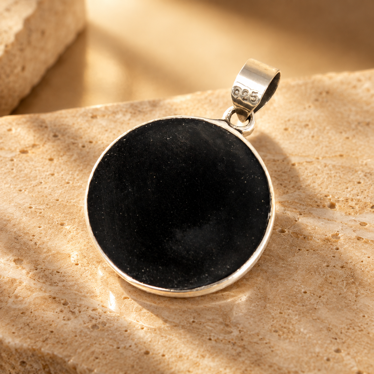 Pendentif arbre de vie en argent 925, ormeau, 22 mm — vue 2