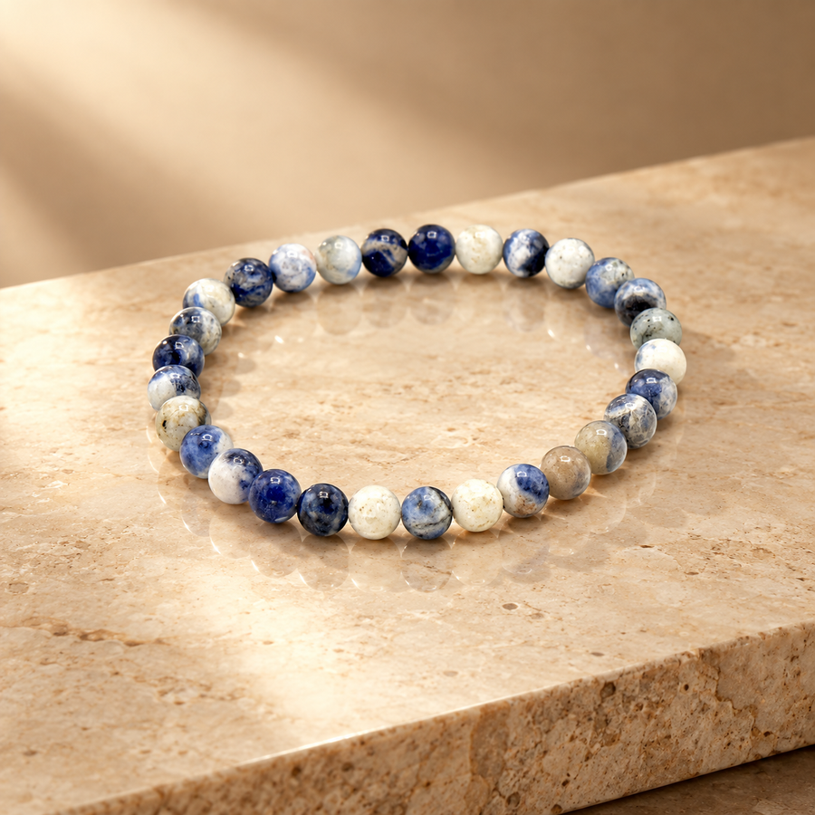 Bracelet d’intention en sodalite, vérité