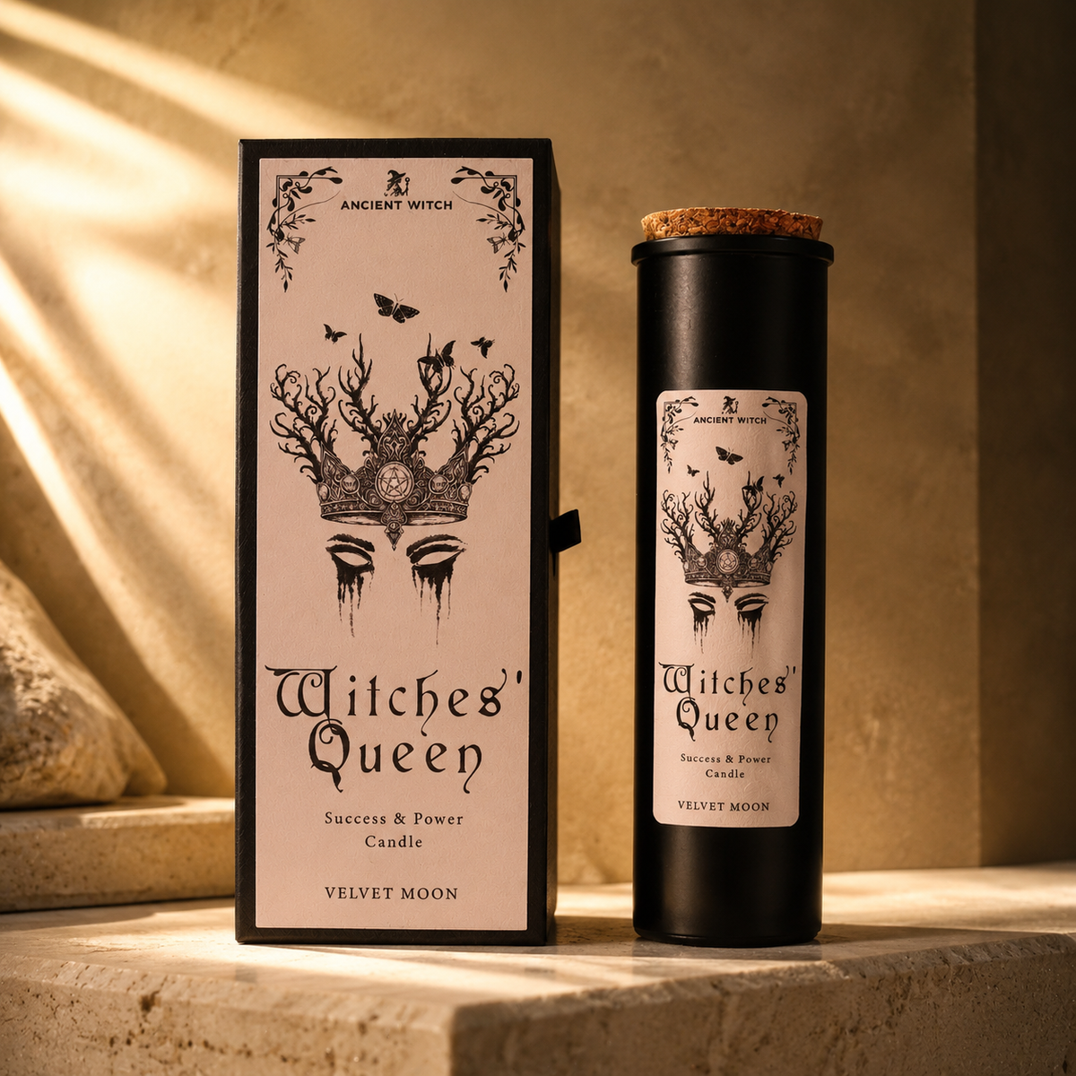 Bougie rituelle Reine des sorcières