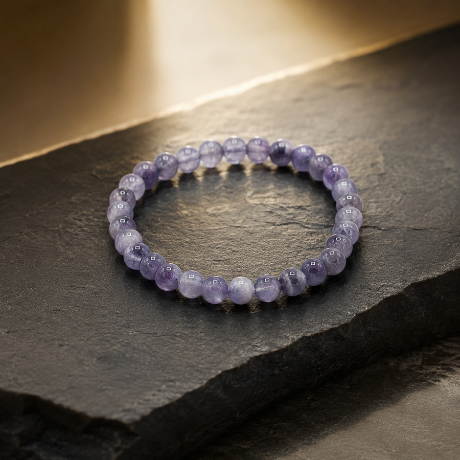 Bracelet en améthyste, calme