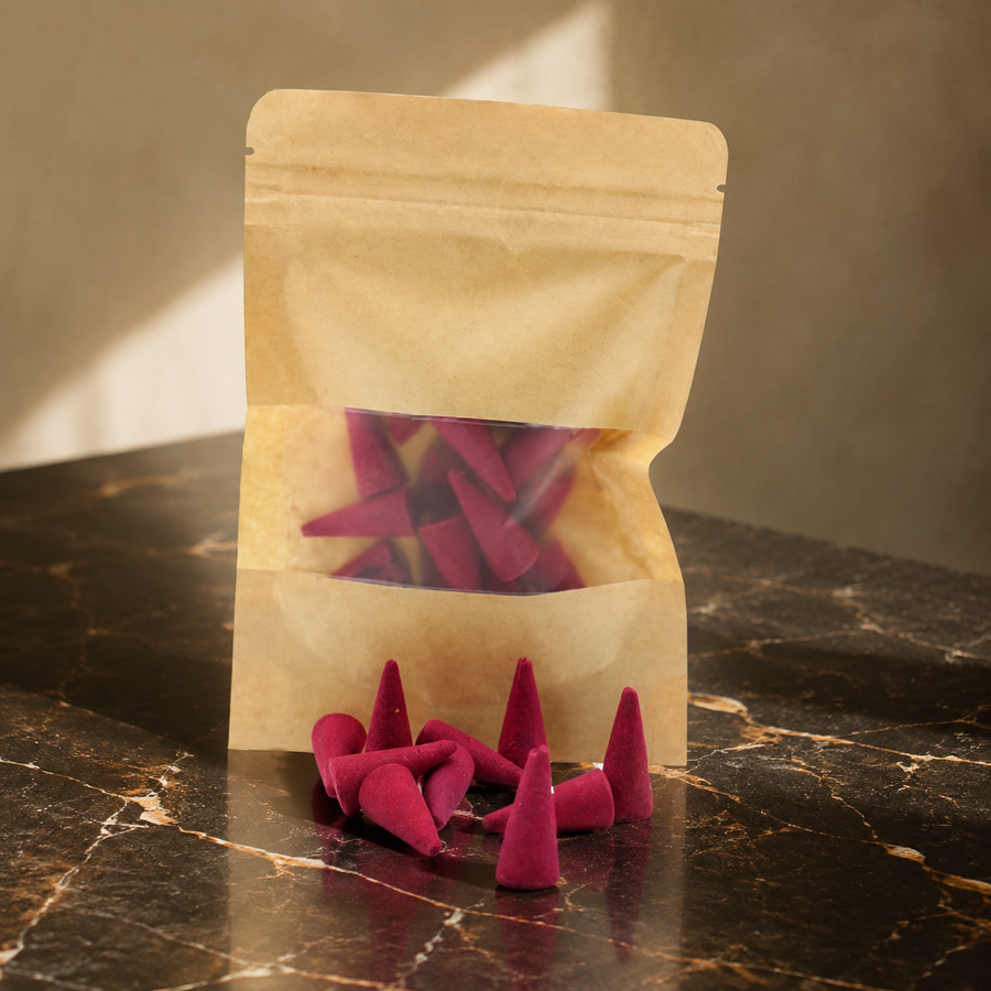 Sachet de 25 cônes d’encens Opium