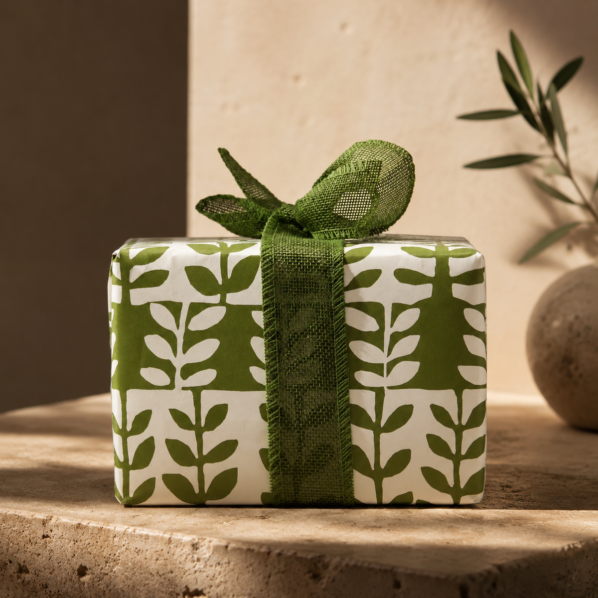 Coffret bain et bougie Figue blanche et myrtille — vue 2