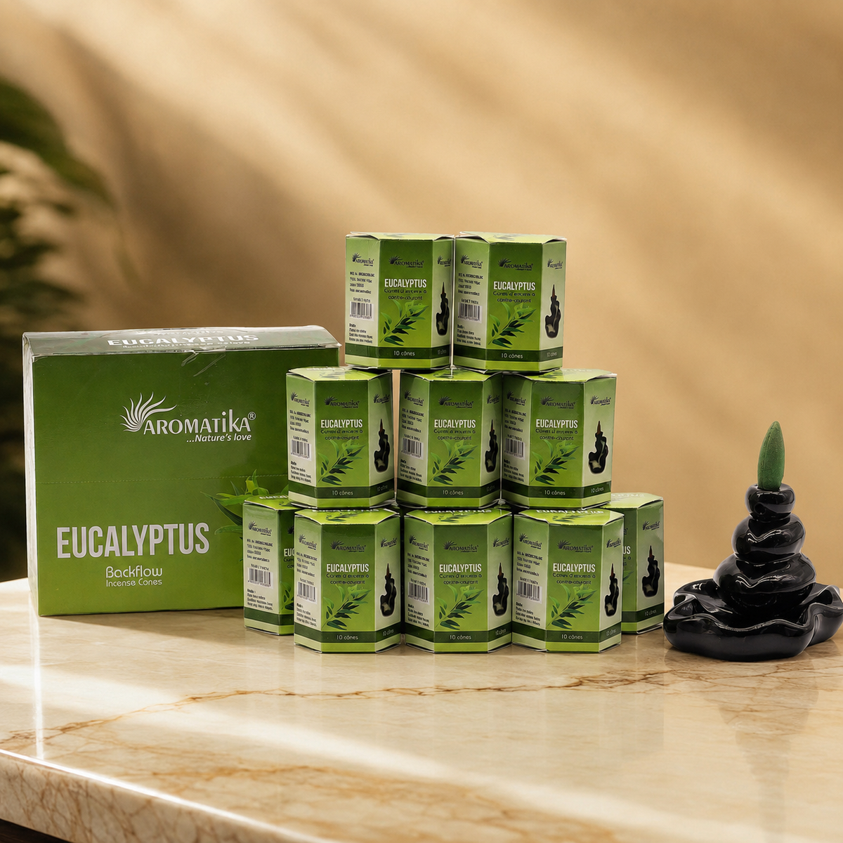 Encens masala à reflux Eucalyptus — vue 3