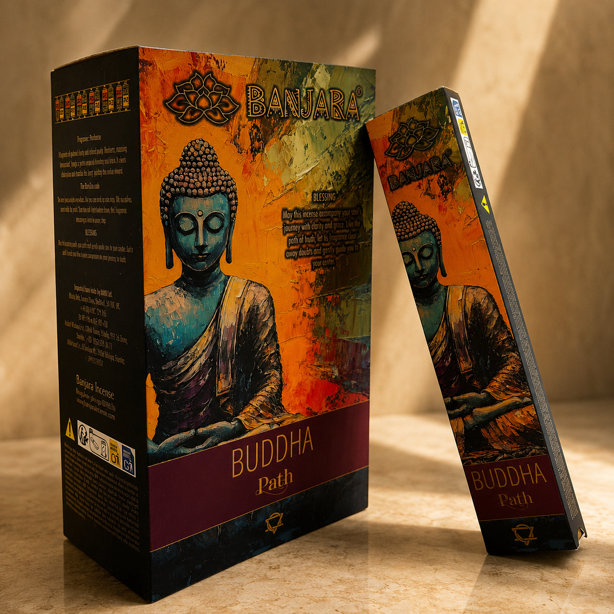 Encens Banjara Buddha Chemin — vue 2