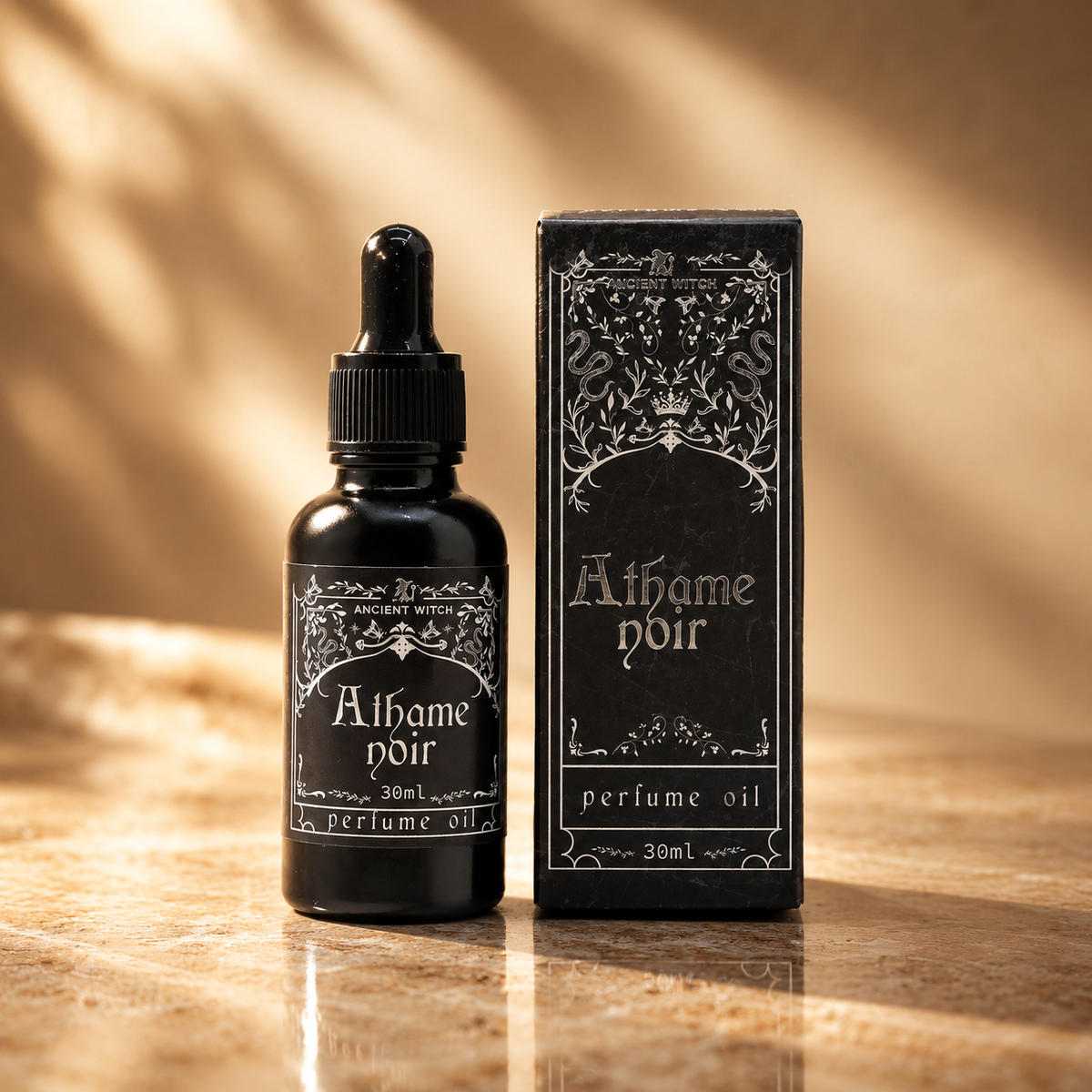 Huile de parfum de sorcière Athamé noir — vue 3