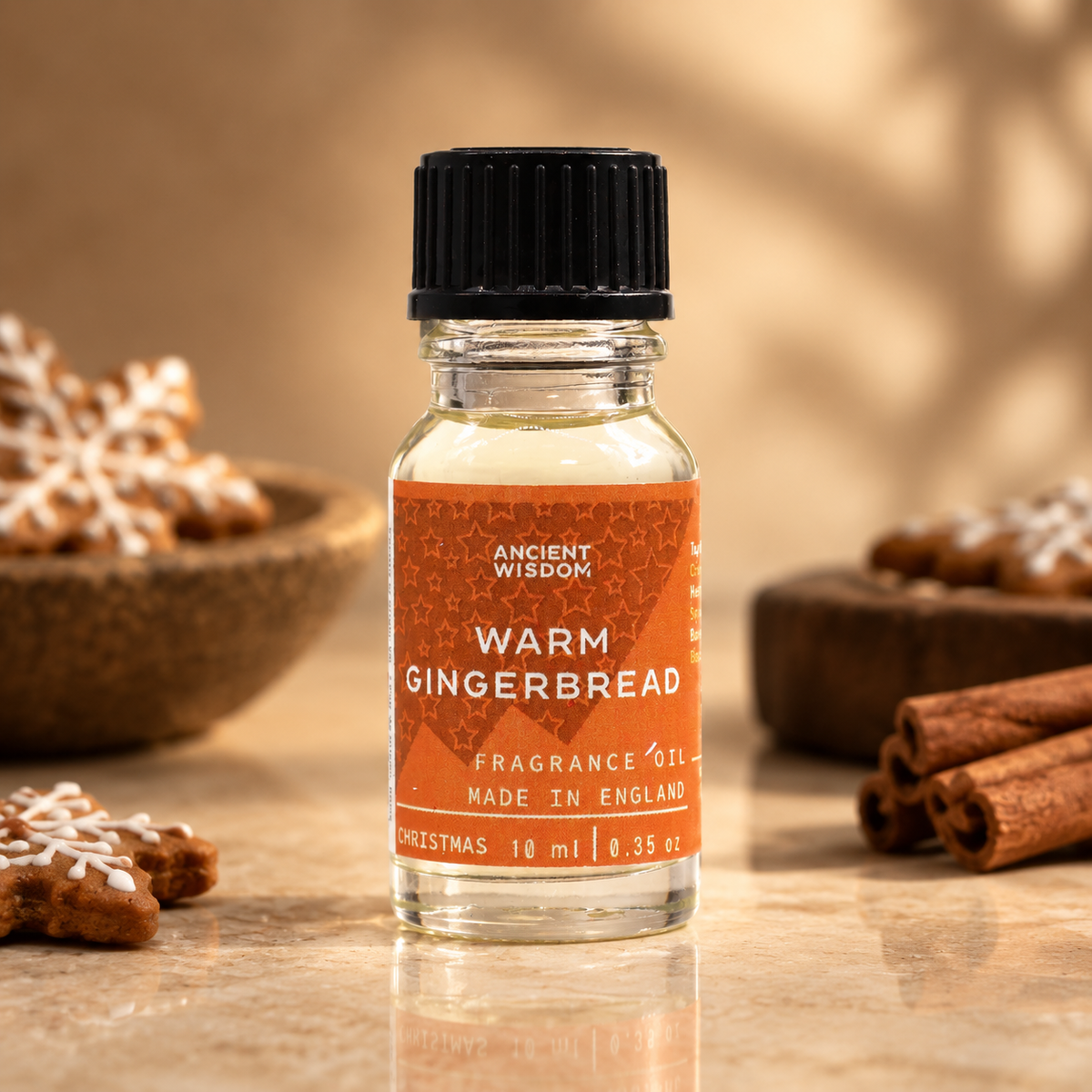 Huile parfumée Biscuit au gingembre chaud 10 ml