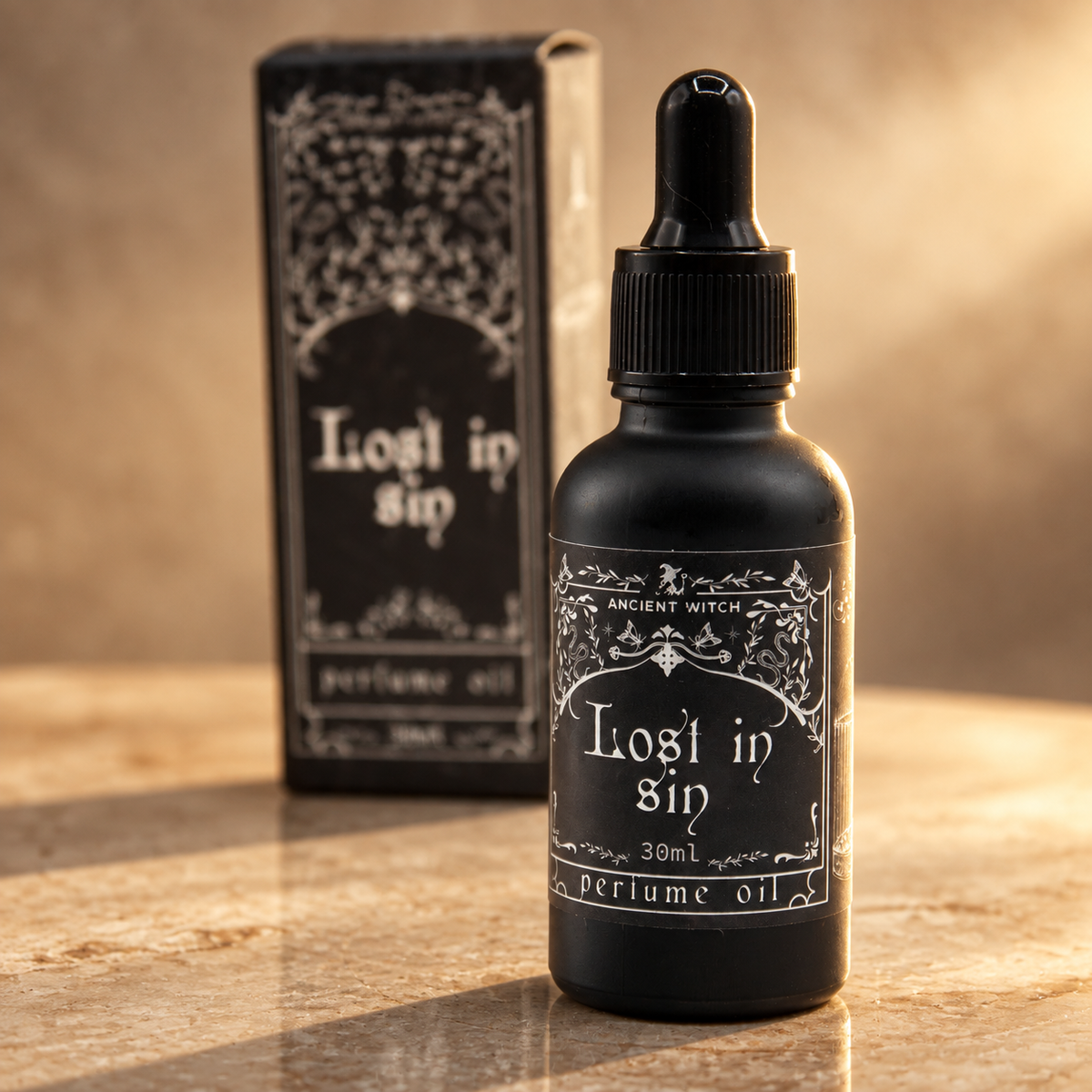 Huile de parfum de sorcière Perdu dans le péché
