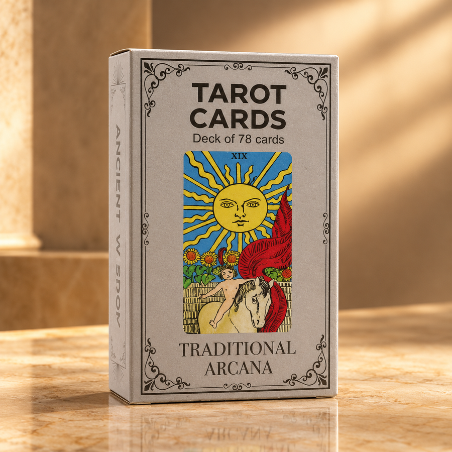 Jeu de tarot Arcanes traditionnels avec livret