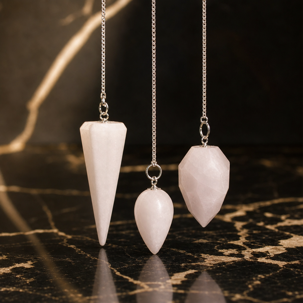 Pendule en quartz neige
