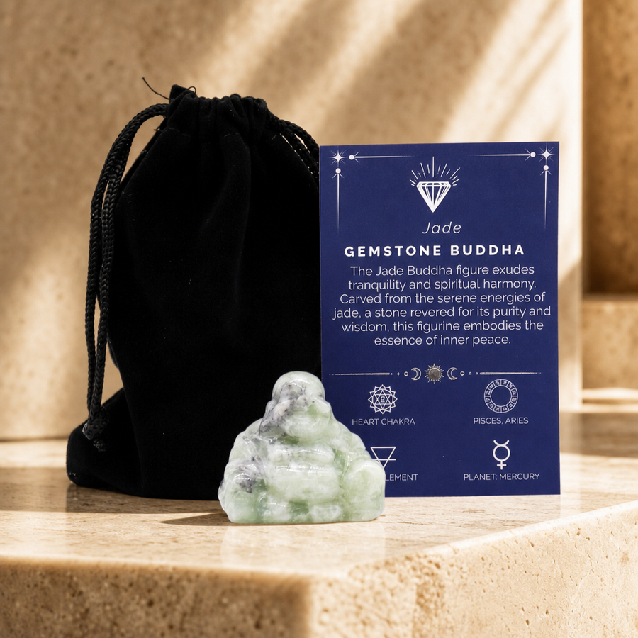 Bouddha en jade 4 cm